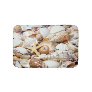 Alfombrilla De Baño Seashells Bath Mat