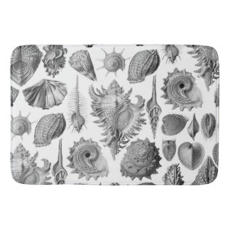 Alfombrilla De Baño Seashells del vintage