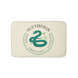 Alfombrilla De Baño SelYTHERIN™ Bolsa de Orgullo de la Casa de la Serp