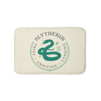 Alfombrilla De Baño SelYTHERIN™ Bolsa de Orgullo de la Casa de la Serp