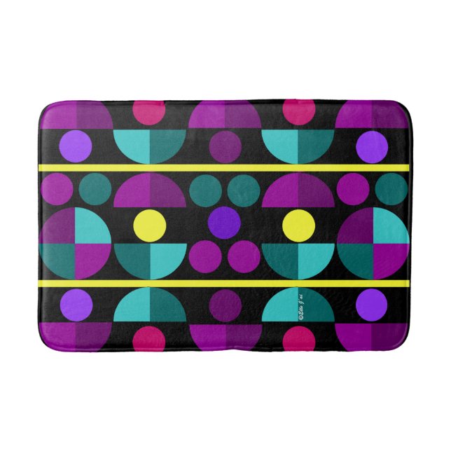 Alfombrilla De Baño Semi Circles Bathmat (Anverso)
