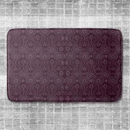 Alfombrilla De Baño Semillas fibrosas de pulpo textil con estampado