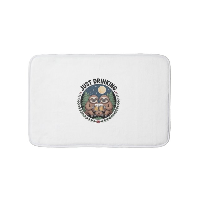 Alfombrilla De Baño Senderismo con equipo de bebidas (Anverso)