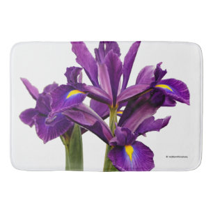 Alfombrilla De Baño Sensación Púrpura Iris Holandesa