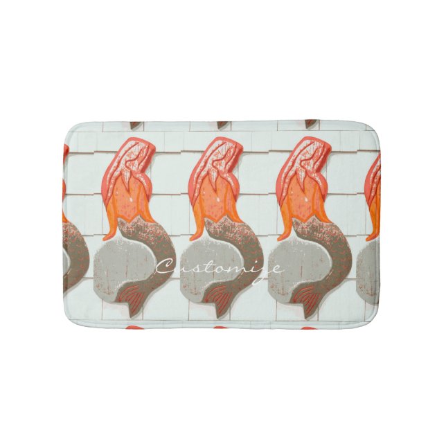 Alfombrilla De Baño Sentando sirenas de cabeza roja Thunder_Cove (Anverso)