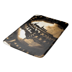 Alfombrilla De Baño Sepia Steampunk