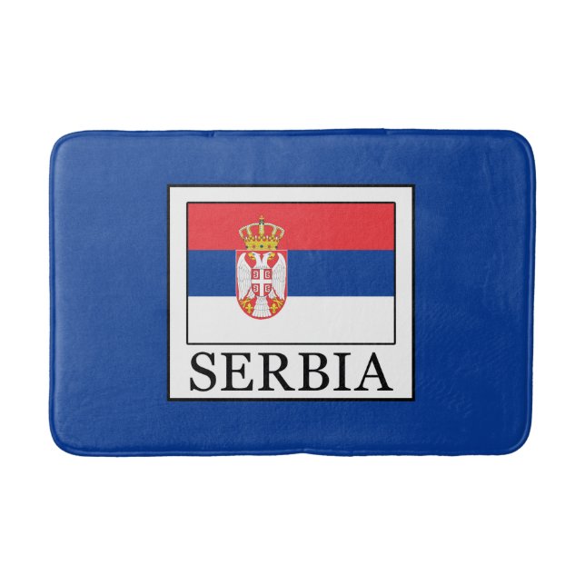 Alfombrilla De Baño Serbia (Anverso)