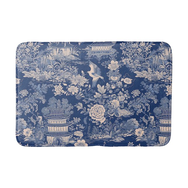 Alfombrilla De Baño Serie Chinoiserie (Anverso)