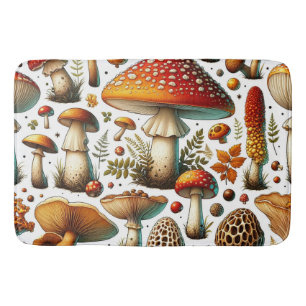 Alfombrilla De Baño Setas Salvajes Caprichosas