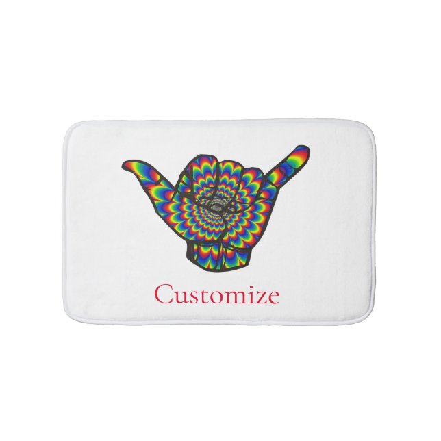 Alfombrilla De Baño Shaka paquistaní Thunder_Cove (Anverso)