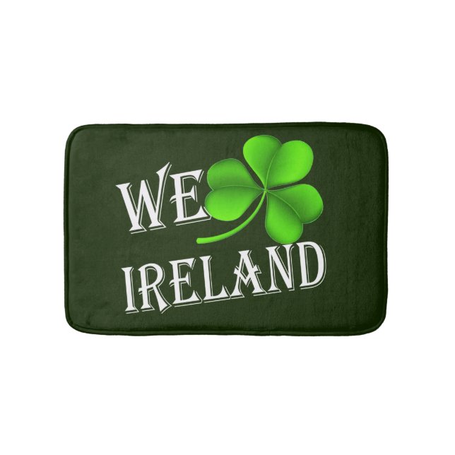 Alfombrilla De Baño Shamrock Ireland wmcnt (Anverso)