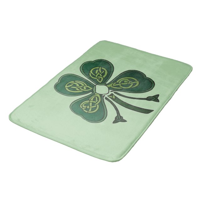 Alfombrilla De Baño Shamrock verde 2025 (Angular)