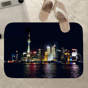 Alfombrilla De Baño Shanghai de noche