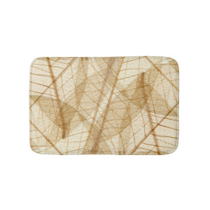 Alfombrilla De Baño Sheer Lace Leaves