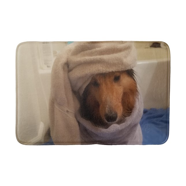 Alfombrilla De Baño Sheltie (Anverso)