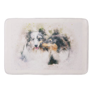 Alfombrilla De Baño Shetland Sheepdog/ Rough Collie