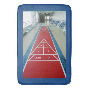 Alfombrilla De Baño Shuffleboard a bordo