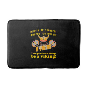 Alfombrilla De Baño Siempre ser un Viking
