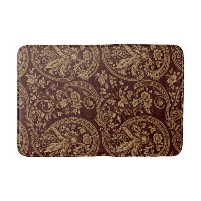 Alfombrilla De Baño Siena Paisley (Anverso)