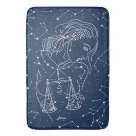 Alfombrilla De Baño Signo de Libra zodiac
