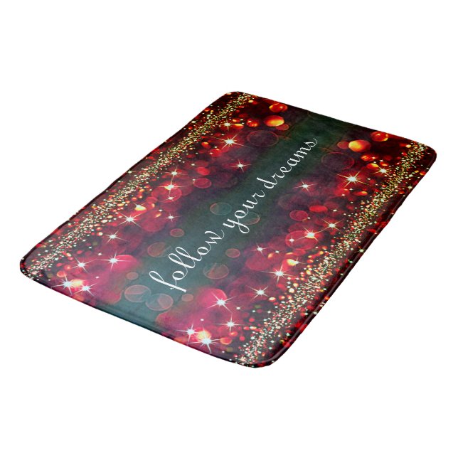 Alfombrilla De Baño Sigue tus sueños Esparkle Bath Mat (Angular)