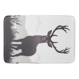 Alfombrilla De Baño Silhouette Deer