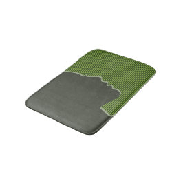 Alfombrilla De Baño Silhouette femenina de estilo