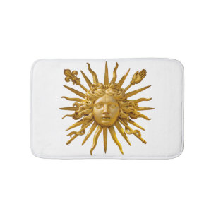 Alfombrilla De Baño Símbolo de Luis XIV el Rey Sol