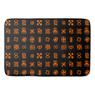 Alfombrilla De Baño Símbolos africanos de Adinkra