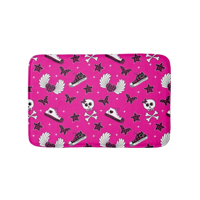 Alfombrilla De Baño Símbolos de Emo (Anverso)