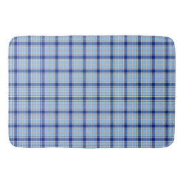 Alfombrilla De Baño Simple estilo rústico azul Chake 