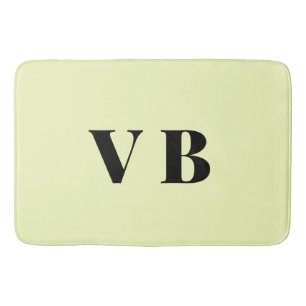 Alfombrilla De Baño simple minimal color pastel personalizado