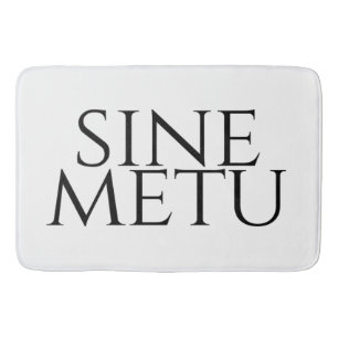 Alfombrilla De Baño Sine Metu - Sin Miedo
