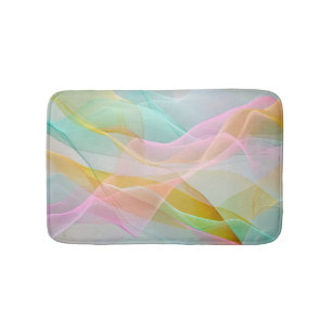 Alfombrilla De Baño Sinfonía de Pastel de Cintas Sutiles Flotantes