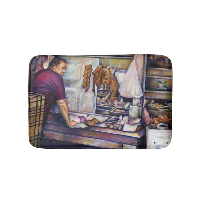 Alfombrilla De Baño Singapur besado por el sol (Anverso)