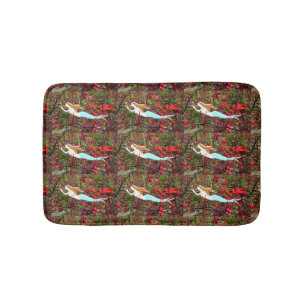 Alfombrilla De Baño sirenas de la natación