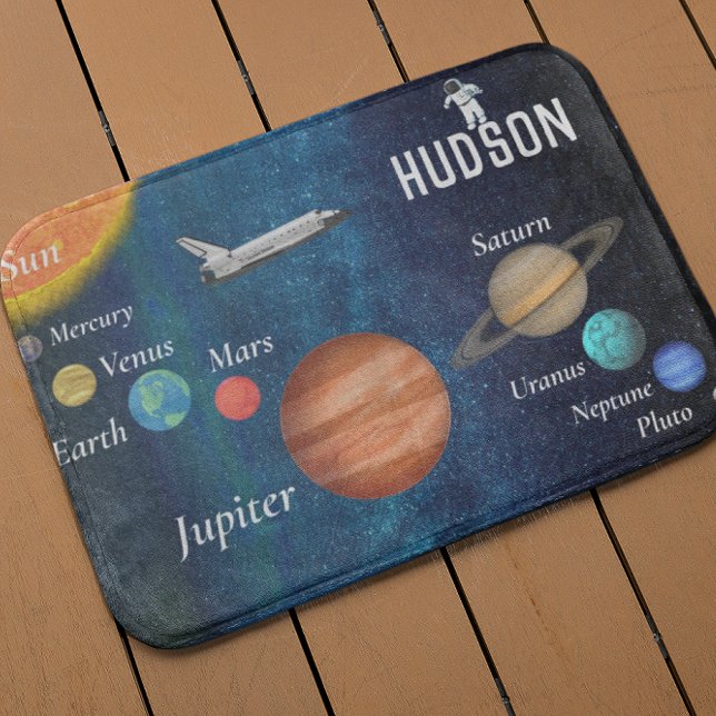 Alfombrilla De Baño Sistema solar ultraespacial Astronauta (Subido por el creador)