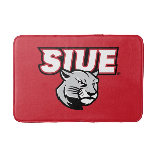 Alfombrilla De Baño SIUE Cougars (Anverso)