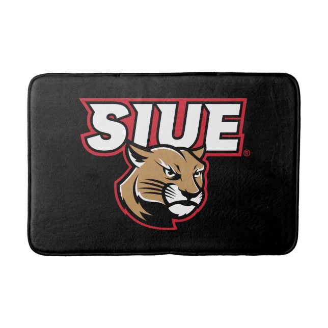 Alfombrilla De Baño SIUE Cougars (Anverso)