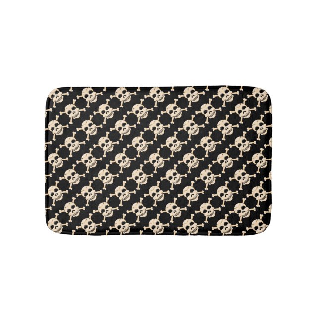 Alfombrilla De Baño Skull & Crossbone Bath Mat (Anverso)