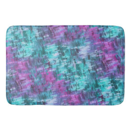 Alfombrilla De Baño slipstream digihatch - teal and purple :