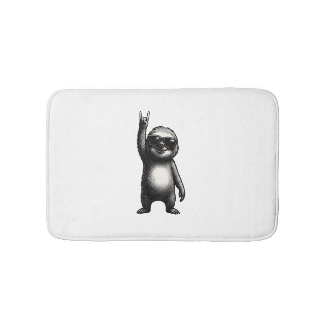 Alfombrilla De Baño Sloth Rocking Dance (Anverso)