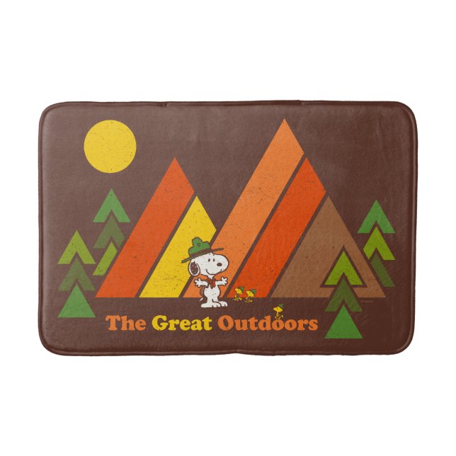 Alfombrilla De Baño Snoopy | Beagle Scout - El gran exterior (Anverso)