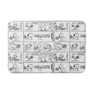 Alfombrilla De Baño Snoopy Juega Al Tenis