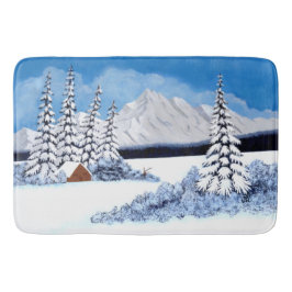 Alfombrilla De Baño Snowley Winter Bright