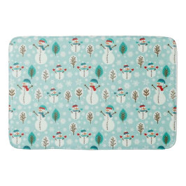 Alfombrilla De Baño Snowman