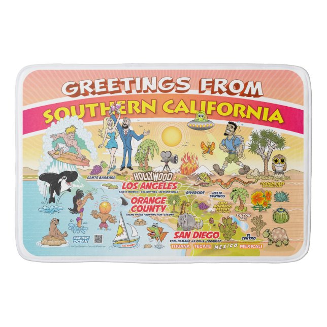 Alfombrilla De Baño SoCal Welcome Mat (Anverso)