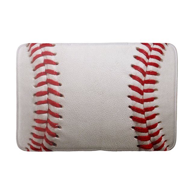 Alfombrilla De Baño Softbol de béisbol (Anverso)