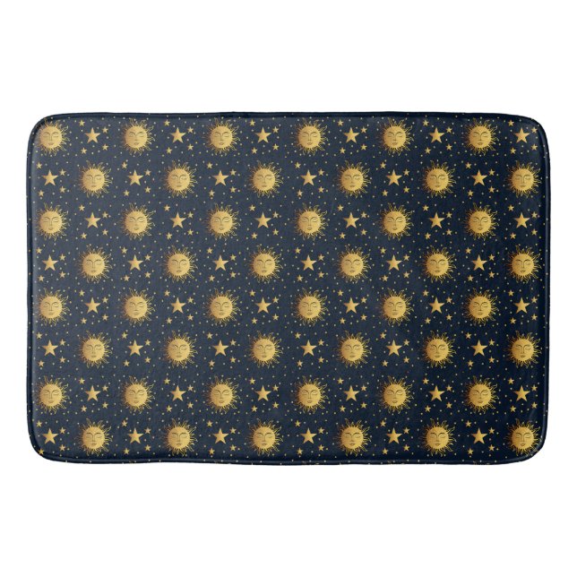 Alfombrilla De Baño Sol y estrellas (Anverso)