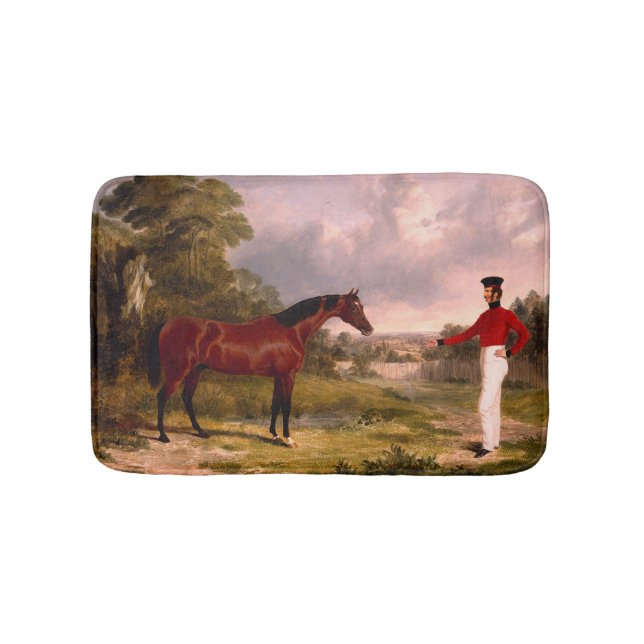 Alfombrilla De Baño Soldado con el caballo de un oficial (Anverso)